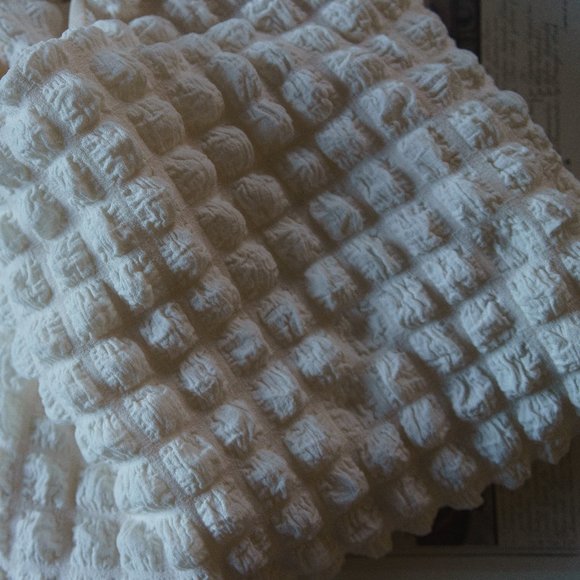 Textured cloud purse - cream tote bag - Picture 3 of 3